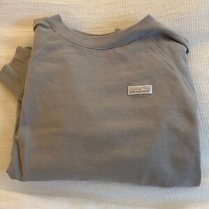 Patagonia Light Gray Crewneck Pullover